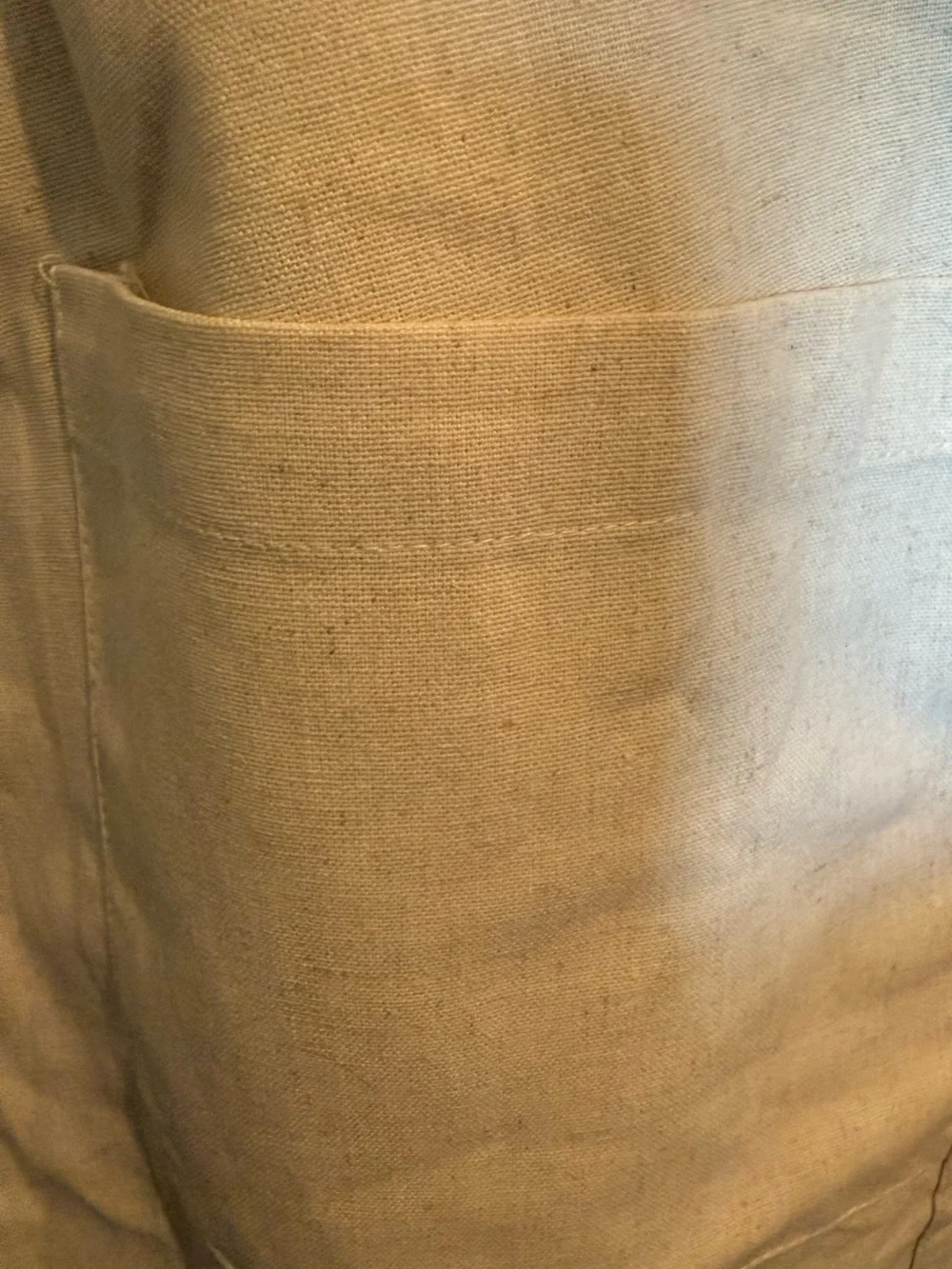 CoofAndy Men's medium Oatmeal Cream Drawstring beach pants Elastic Waist